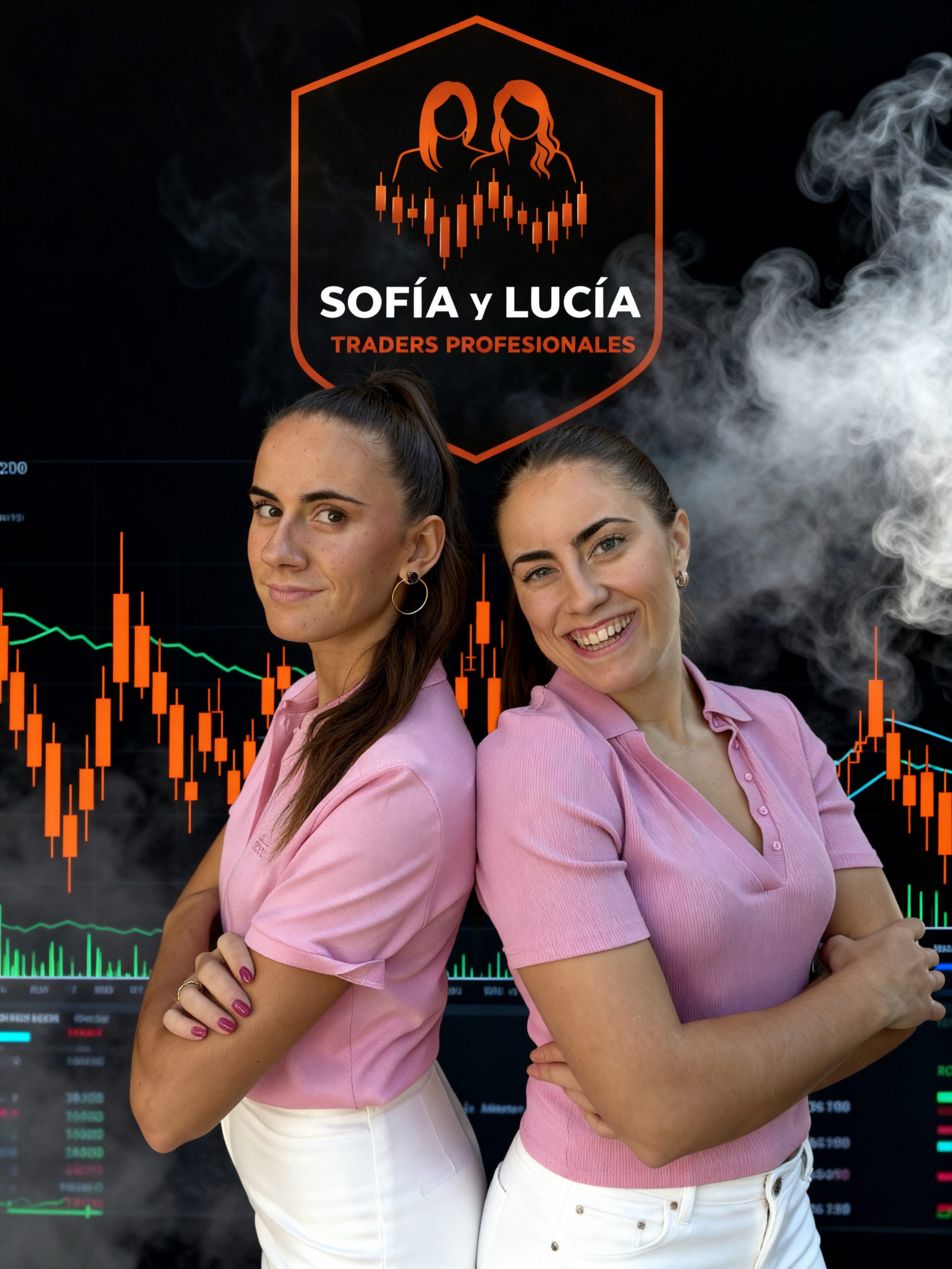 Sofía y Lucía Colás — traders profesionales